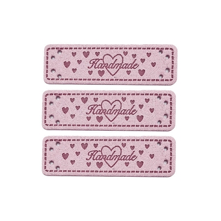 Heart Printed PU Leather Small Label PW-WG7D637-06-1