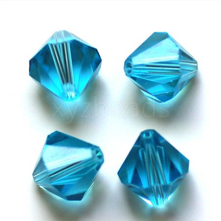 Imitation Austrian Crystal Beads SWAR-F022-4x4mm-202-1