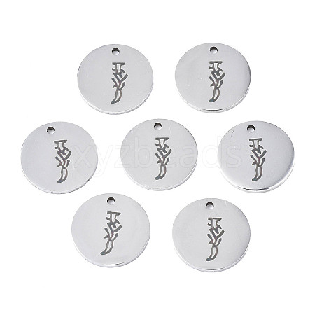 Non-Tarnish 304 Stainless Steel Charms LS-STAS-T059-26P-J-1