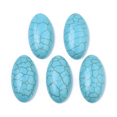 Synthetic Turquoise Cabochons TURQ-S291-02A-01-1