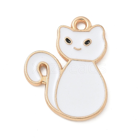 Alloy Enamel Pendants ENAM-A008-08KCG-01-1