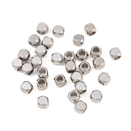 Tarnish Resistant 304 Stainless Steel Spacer Beads STAS-L233-062P-1