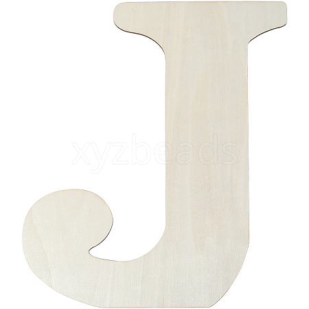 Letter Unfinished MDF Sheets WOOD-WH20012-008J-1