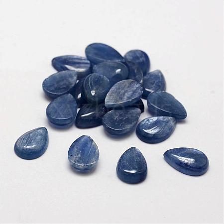 Teardrop Natural Kyanite/Cyanite/Disthene Cabochons G-O145-01C-1