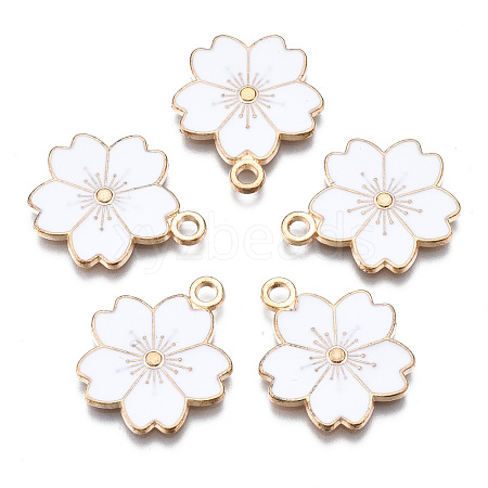 Alloy Enamel Pendants X-ENAM-S121-115N-1