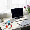 6Pcs 6 Colors Handmade Lampwork Puppy Home Display Decorations LAMP-HS0001-34-5