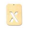 Ion Plating(IP) 304 Stainless Steel Pendants STAS-K216-49X-G-3