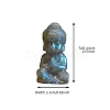 Natural Labradorite Carved Healing Buddha Figurines PW-WG70520-01-3