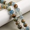 Natural Blue Calcite Beads Strands G-H312-C02-10mm-1