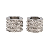 201 Stainless Steel Beads STAS-P437-02P-1