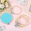 Bamboo Embroidery Hoops AJEW-WH20020-316B-3