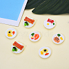 30Pcs 5 Style Resin Decoden Cabochons RESI-CJ0001-163-6