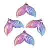 Transparent UV Printed Acrylic  Pendants TACR-S136-001I-2