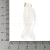 Natural Quartz Crystal Carved Pendants X-G-P599-07G-02-3