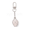 304 Stainless Steel Macrame Pouch Empty Stone Holder Pendant Decorations HJEW-JM04379-02-2