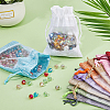 20Pcs 10 Colors Linen Pouches ABAG-HY0001-05-3