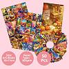 50Pcs Thanksgiving Day Paper Greeting Cards DIY-P085-16B-4