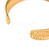 Flower Rack Plating Brass Micro Pave Cubic Zirconia Cuff Bracelets for Women BJEW-M040-23G-3