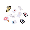 Mega Pet 20Pcs 10 Style Computerized Embroidery Cloth Self Adhesive Patches DIY-MP0001-06-2