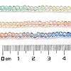 Transparent Painted Glass Beads Strands DGLA-A034-T2mm-A02-3
