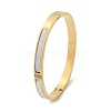 304 Stainless Steel Rhinestone Bangles for Women BJEW-Z092-07G-5