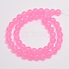 Natural & Dyed Malaysia Jade Bead Strands G-A146-8mm-A08-2