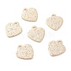 Brass Charms KK-Y003-17G-1