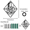 Iron Wall Signs AJEW-WH0286-254-2