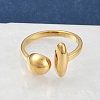 304 Stainless Steel Open Cuff Rings LS-RJEW-S627-01B-G-3