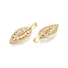 Brass Micro Pave Cubic Zirconia Pendants ZIRC-N039-221-3