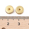 Rack Plating Brass Micro Pave Cubic Zirconia Beads KK-F879-14G-03-2