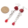 304 Stainless Steel Dangle Earrings EJEW-JE06065-3