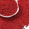 8/0 Baking Paint Glass Seed Beads SEED-M012-02A-42-1