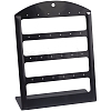 4-Tier L Shaped Acrylic Earring Organizer Display Stands ODIS-WH0099-65C-5