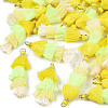 Polycotton(Polyester Cotton) Layered Tassel Big Pendant Decorations FIND-T052-16-M-2