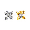 316L Surgical Stainless Steel & G23 Titanium Crystal Rhinestone Labrets for Women Men WG3A239-58-1