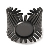 V-Shaped 304 Stainless Steel Cuff Ring Components SA-CBAC0DF-01B-EB-2