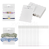   50Pcs Paper Hair Tie Display Cards CDIS-PH0001-57-1