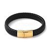 Braided Leather Cord Bracelets BJEW-I200-09G-1