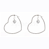 Stainless Steel Hoop Earrings EJEW-JE04453-03-1