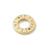 Brass Connector Charms KK-E791-23G-2