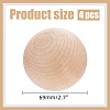 Wood Beads WOOD-WH0063-06A-2