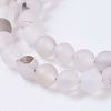 Natural Agate Beads Strands G-J376-07-6mm-3