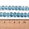 Crackle Transparent Glass Beads Strands GLAA-N074-02B-09-2