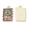 Alloy Enamel Pendants ENAM-J649-24LG-B-2