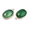 Natural Green Oynx Agate Pendants G-S360-002-3