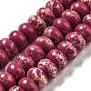 Synthetic Imperial Jasper Dyed Beads Strands G-D077-E01-01C-1