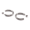 Non-Tarnish 304 Stainless Steel Stud Earrings for Women EJEW-G346-07B-P-2