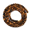 Natural Tiger Eye Beads Strands G-J303-11-3mm-5