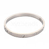 Crystal Rhinestone Bangle BJEW-N017-006P-2